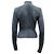 Rick Owens Lilies Campala-Jacke aus blauem Wildleder - Ansicht 2