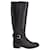 Tory Burch Brooke Tall Boots in Black Leather  ref.869633