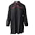 Mini abito Gucci École Enfantine ricamato in lino nero Biancheria  ref.869645