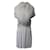Miu Miu A/W 22 Sable Dress in White Acetate Cellulose fibre  ref.869659