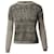 Max Mara Weekend Printed Crewneck Sweater in Beige Acrylic  ref.869721