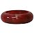 Brazalete tipo esclava Lanvin Marble Resign en plástico rojo y negro Impresión de pitón - vista 3