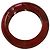 Brazalete tipo esclava Lanvin Marble Resign en plástico rojo y negro Impresión de pitón - vista 4