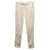 Brunello Cucinelli Schmal geschnittene Stretch-Baumwollhose aus beiger Baumwolle  ref.869760