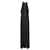 Mono largo festoneado sin mangas con pernera ancha en algodón negro de Zimmermann  ref.869778
