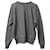 Maison Martin Margiela Maison Margiela Icon Rundhals-Sweatshirt aus grauer Baumwolle  ref.869789