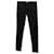 Saint Laurent Skinny Fit Trousers in Black Cotton  ref.869806