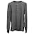 Tom Ford geknöpftes Langarm-T-Shirt aus grauer Baumwolle  ref.869810