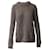 Dolce & Gabbana suéter de malha gola redonda em acrílico marrom  ref.869829