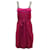 Vestido de viscosa rosa con tirantes de pedrería de Tory Burch Fibra de celulosa  ref.869837