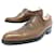 JM WESTON RICHELIEU ZAPATOS DE UN CORTE 402 7.5D 41.5 zapatos de cuero marrón Castaño  ref.869964