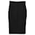 Alexander McQueen Pencil Skirt in Black Wool  ref.870022