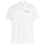 Acne Studios Elton Face Polo Shirt in White Cotton  ref.870062