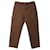 Autre Marque Pangaia Regular Fit Pants in Brown Organic Cotton Lyocell  ref.870066