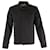 Jil Sander Übergroßes Taschenhemd aus schwarzer Wolle  ref.870079