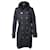 Burberry Trench Col Shearing en Laine Noire  ref.870096