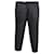 Jil Sander Pantalones rectos de algodón negro  ref.870122