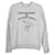 Moletom com estampa Snoopy Saint Laurent em algodão cinza  ref.870140