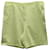 Y3 Y-3 Kordelzug-Shorts aus hellgrüner Baumwolle  ref.870169