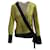 Diane Von Furstenberg Wrap Blouse in Gold and Black Viscose  Multiple colors Cellulose fibre  ref.870178
