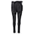 Calça Balenciaga com amarração na cintura em triacetato preto Sintético  ref.870187
