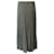 Ganni Check Print Maxi Skirt in Black and Green Viscose Multiple colors Cellulose fibre  ref.870195