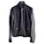 Moncler Barelles black suede bomber jacket  ref.870241