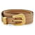 Hermès cinture Caramello Gold hardware Pelle Placcato in oro  ref.870404