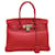 Hermès HERMES BIRKIN 30 Red Leather  ref.870433