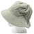 Hermès NEW HAT BOB HERMES VENDOME SAUGE T 58 NEW SAGE COTTON CAP HAT Beige  ref.870491