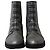 Jimmy Choo Glitter Combat Boots aus silbernem Polyester - Ansicht 2