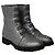 Jimmy Choo Glitter Combat Boots aus silbernem Polyester - Ansicht 4