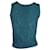 Gucci Sleeveless Knit Top  in Turquoise Wool Mohair  ref.871075