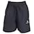 Pantaloncini sportivi Balenciaga con logo ricamato in poliammide blu navy Nylon  ref.871079