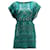Vestido transparente de renda Isabel Marant em algodão verde  ref.871111