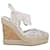 Zapatos de tacón alto con cuña de encaje en color crema sintético de Nicholas Kirkwood Blanco Crudo  ref.871126
