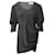 Self Portrait Stretch Crepe Midi Dress in Black Viscose Cellulose fibre  ref.871166