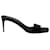 Stella Mc Cartney Stella Mccartney Pray Heel Sandals in Black PVC Plastic  ref.871238