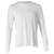 Tom Ford Long-Sleeved Crewneck T-shirt in White Cotton  ref.871239