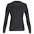 Givenchy Pullover mit Rundhalsausschnitt aus schwarzer Baumwolle  ref.871257