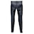 Balmain Pocket Skinny Jeans aus blauer Baumwolle  ref.871272