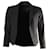 Theory Blazer im Bolero-Stil aus schwarzer Wolle  ref.871278