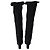 Stuart Weitzman Bottes Hautes Hiline en Daim Noir - vue 3