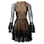 Michael Kors Lace Dress in Black Rayon Cellulose fibre  ref.871283