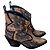 Scotch and Soda botas vaqueras de serpiente