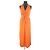 Vestido Petite Mendigote 34 Naranja