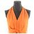 Vestido Petite Mendigote 34 Naranja - vista 2