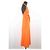 Vestido Petite Mendigote 34 Naranja - vista 3