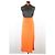 Vestido Petite Mendigote 34 Naranja - vista 4