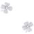 Orecchini Fred, "Trifogli", ORO BIANCO, Diamants. - vista 2